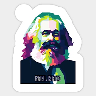 Karl Marx Sticker